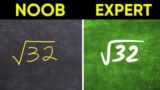 Simplify the square root two different methods