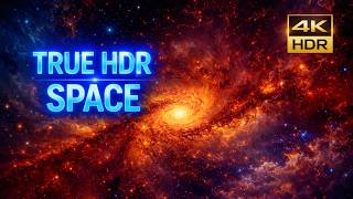 TRUE HDR SPACE 🌌 | 4K HDR OLED Demo | Deep Space Ambient Slideshow