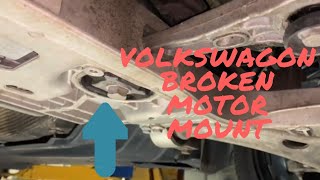 Volkswagen motor mount