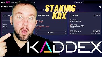 Staking KDX On EckoDex - 7 Day Update and Progress