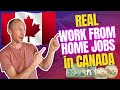 9 real work from home jobs in canada 100 free  legit online income methods