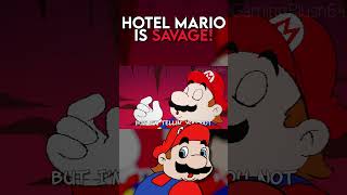 HAZBIN HOTEL vs. HOTEL MARIO PART 4 #shorts #rapbattle #hazbinhotel #angeldust #mario #gamingplush64