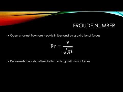 Overview of the Froude Number