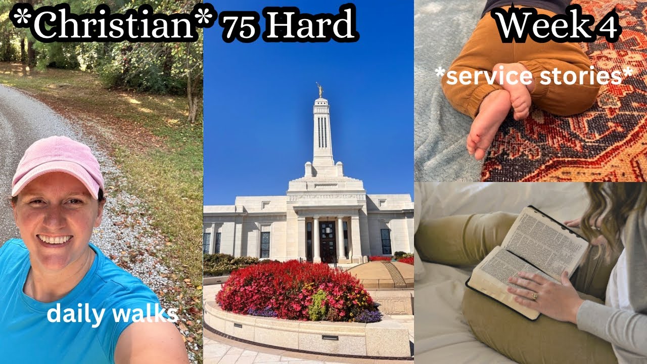 *Christian* 75 hard challenge Week 4 update