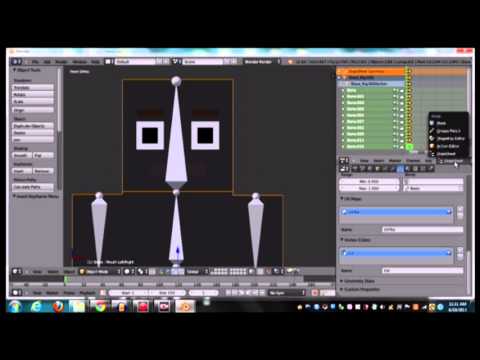 Blender Minecraft Animation Tutorial - Animating and Rendering (Part4 ...