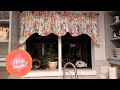 Add the Finishing Touch by making a new Kitchen Valance