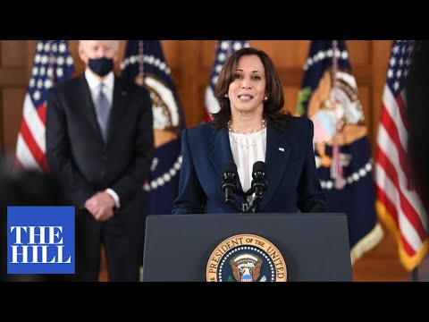 Kamala Harris speaks out against anti-Asian violence: "We will NOT be silent"