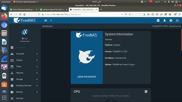 Installing FreeNAS on VMware Workstation