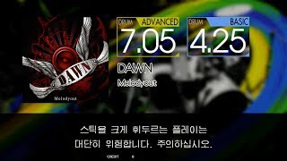 Gitadora DAWN Advanced~Basic drum