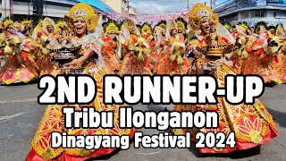 2nd Runner-up: Tribu Ilonganon - Dinagyang Festival 2024 #dinagyang2024