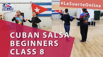 Cuban Salsa for Beginners - Class 8 (Adios con la hermana)