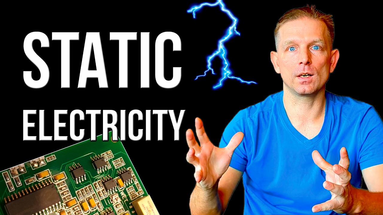 ESD Protection from Static Electricity. SAVE your PCB now! - YouTube