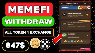 Memefi Withdraw Process 😱 Memefi Token Price 🤑 Memefi Listing Update 🤑