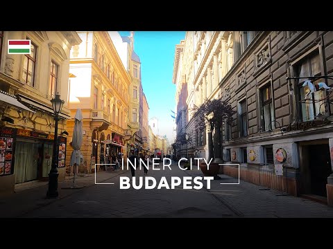 Budapest Inner City Walking Tour [Fall 2022][4K]