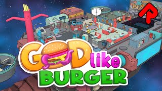 GODLIKE BURGER gameplay: Overcooked But You Murder the Customers! (PC demo)