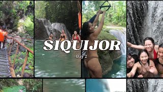 SIQUIJOR DAY 2 | exploring different falls, cave tour, human drone, & more | Yla Dizon