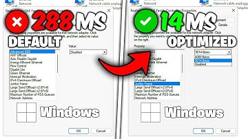 How to LOWER PING and FIX PACKET LOSS For GAMING