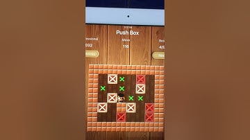 Sokoban Push box game professional level 32 solved