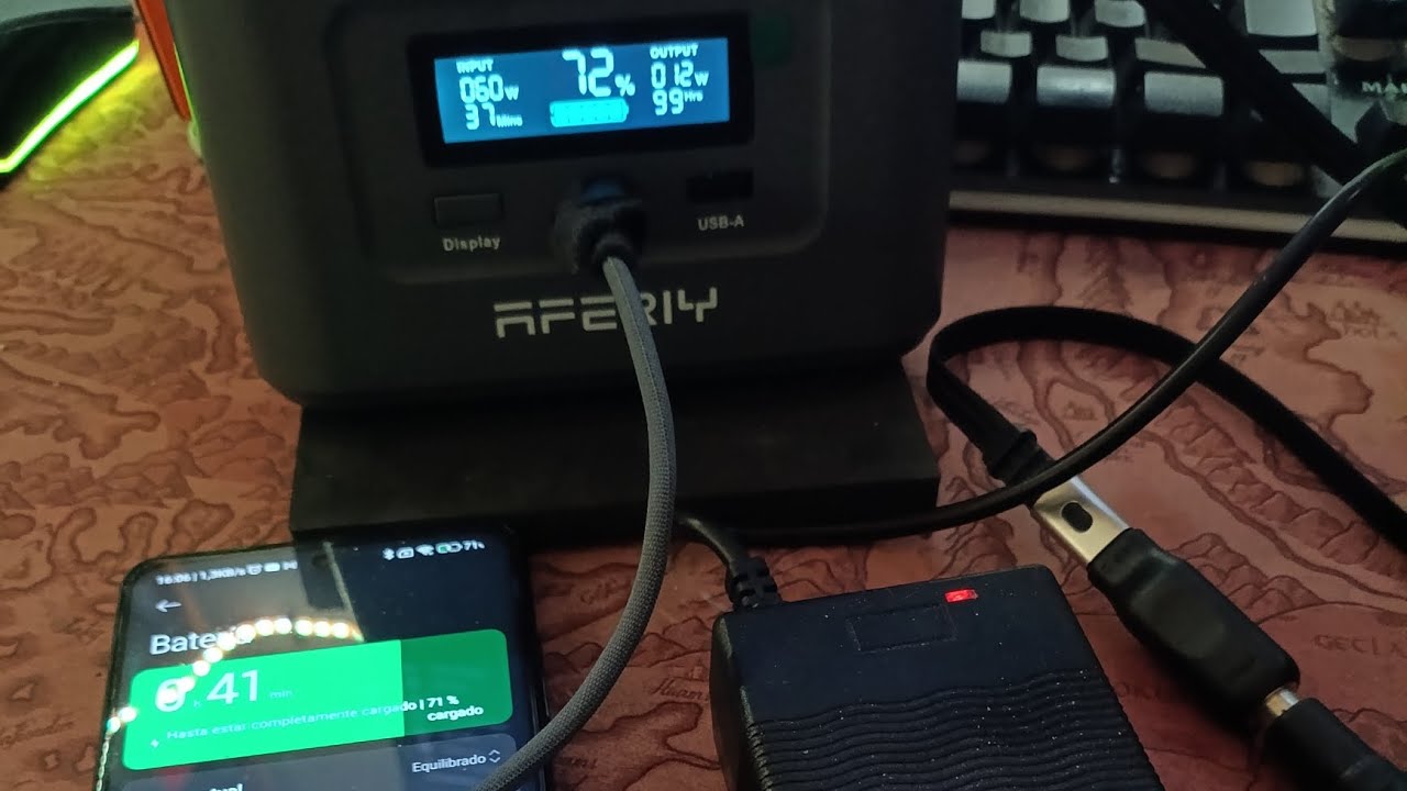 AFERIY NANO100 FUNCION UPS (SAI) FUNCIONA!!