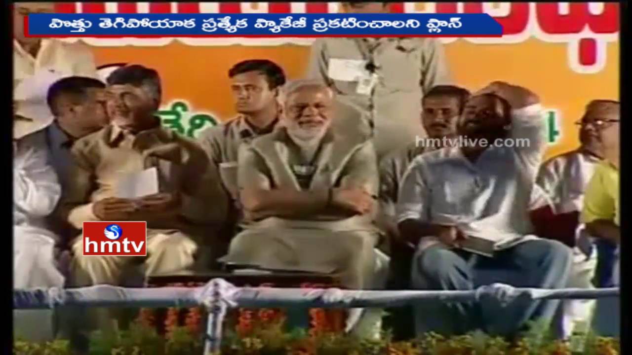 AP BJP Attacks Chandrababu Naidu over AP Special Status Private Bill | HMTV