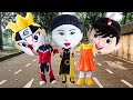 Wrong Heads Real! Mencari Kepala badut Squid Game, Boboiboy dan Naruto Yang Hilang