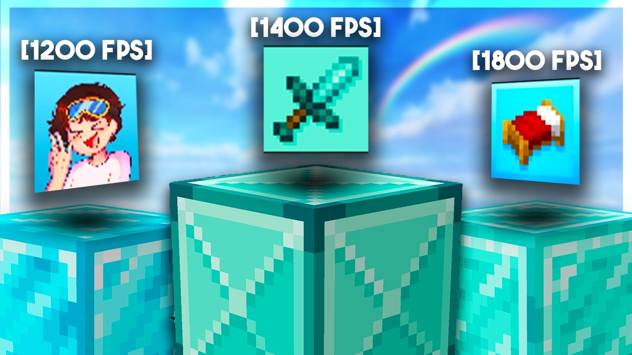 Top 3 New BEST 16x Bedwars/PvP Texture Packs - FPS Boost (1.8.9) - YouTube
