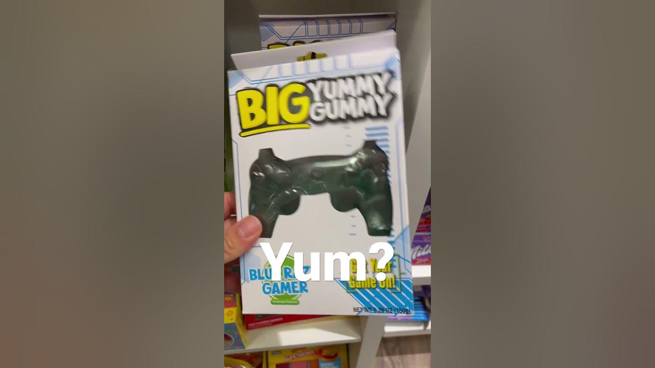 Game Gummy? Large gummy controller shorts shortvideo gummies candy