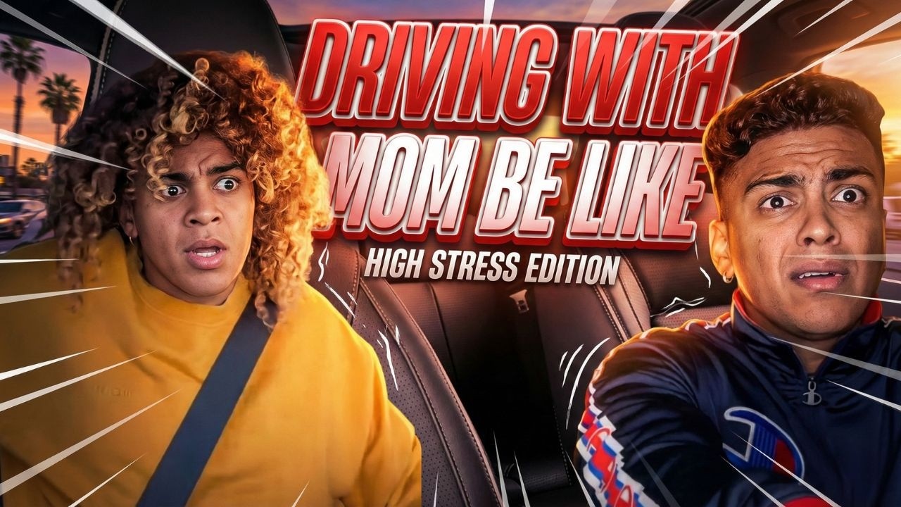 Car Chaos: Me Driving vs Mom Driving 😂😭