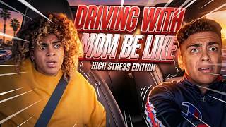Car Chaos: Me Driving vs Mom Driving 😂😭