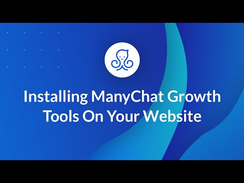 Installing Manychat Growth Tools On Your Website