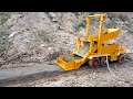How to make DIY Road Building Construction Truck Project   Street Building Machine Development