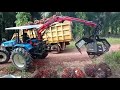 Landini Crab Tractor Loading