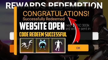 WHY FREE FIRE REWARD REDEMPTION SITE IS NOT OPENING PROBLEM SOLUTION - FREE FIRE FFIC CODE REDEEM