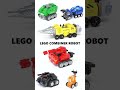 I built a LEGO Combiner robot #shorts #LEGO