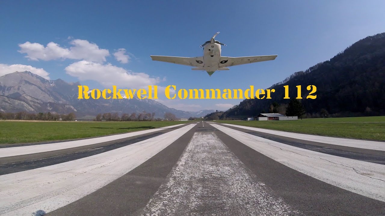 Rockwell Commander 112 A / Take-Off - Cruise - Landing (New Edition).