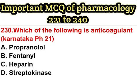 Important MCQ of pharmacology#pharmacistexampreparation#gpat#niper#di#mppeb#hssc#osssc#esic#rrb#dmer