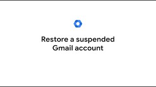 Restore a suspended Gmail account by Google Workspace 11,525 views 1 month ago 1 minute, 45 seconds