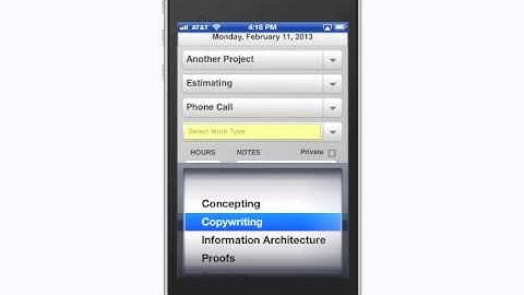 FileMaker iOS Demo Solution: TimeZync Time Tracking for FileMaker Go