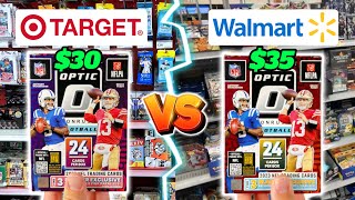 Target vs Walmart (2023 Optic Football Blaster Box)
