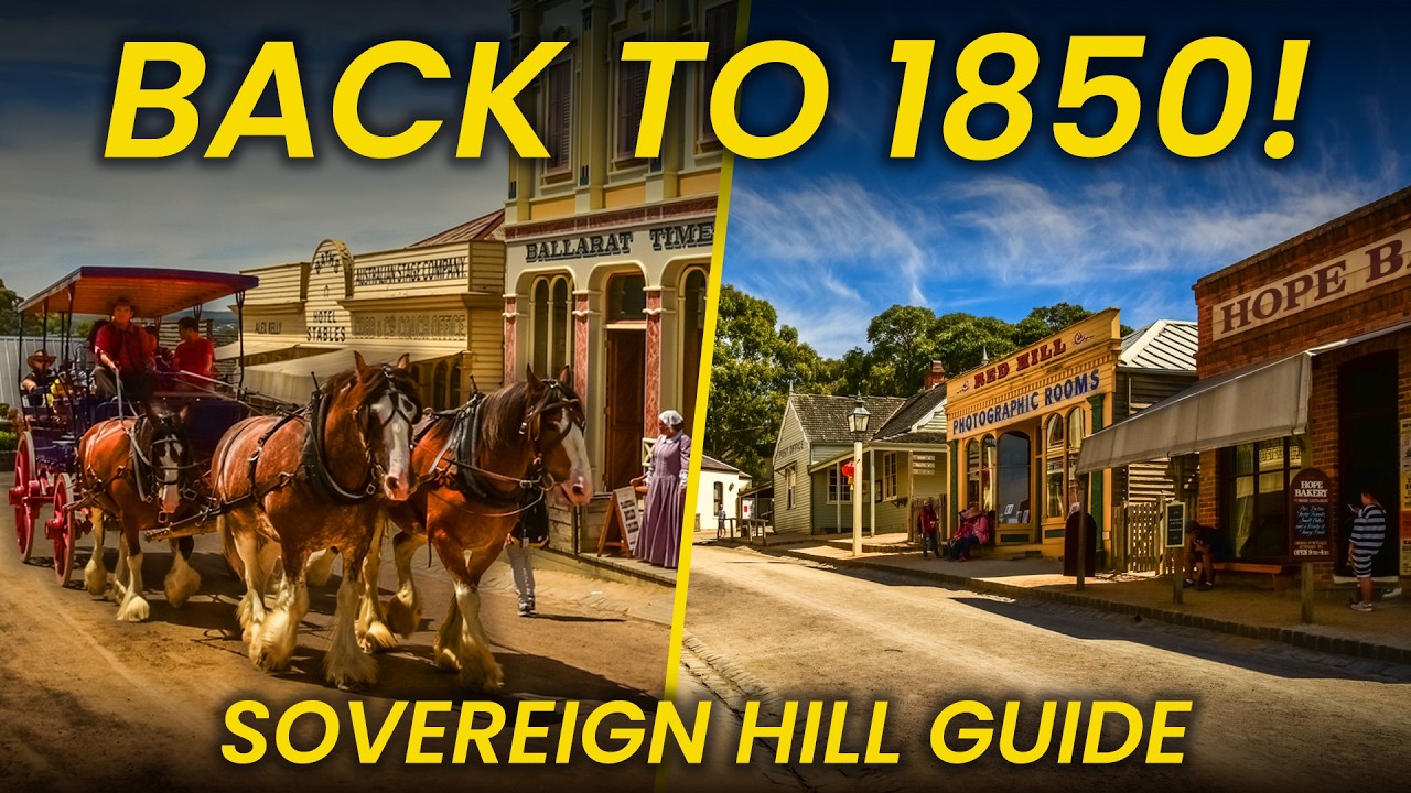 The BEST Family Day Trip From Melbourne! (Sovereign Hill Guide)