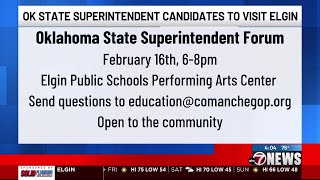 Area Republican party chapters host state superintendent candidate forum