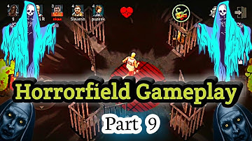 Horrorfield Gameplay walk through Part 9 😱 ||Horror Multiplayer Game😲||Android Horror Game  🏃🏃🏃