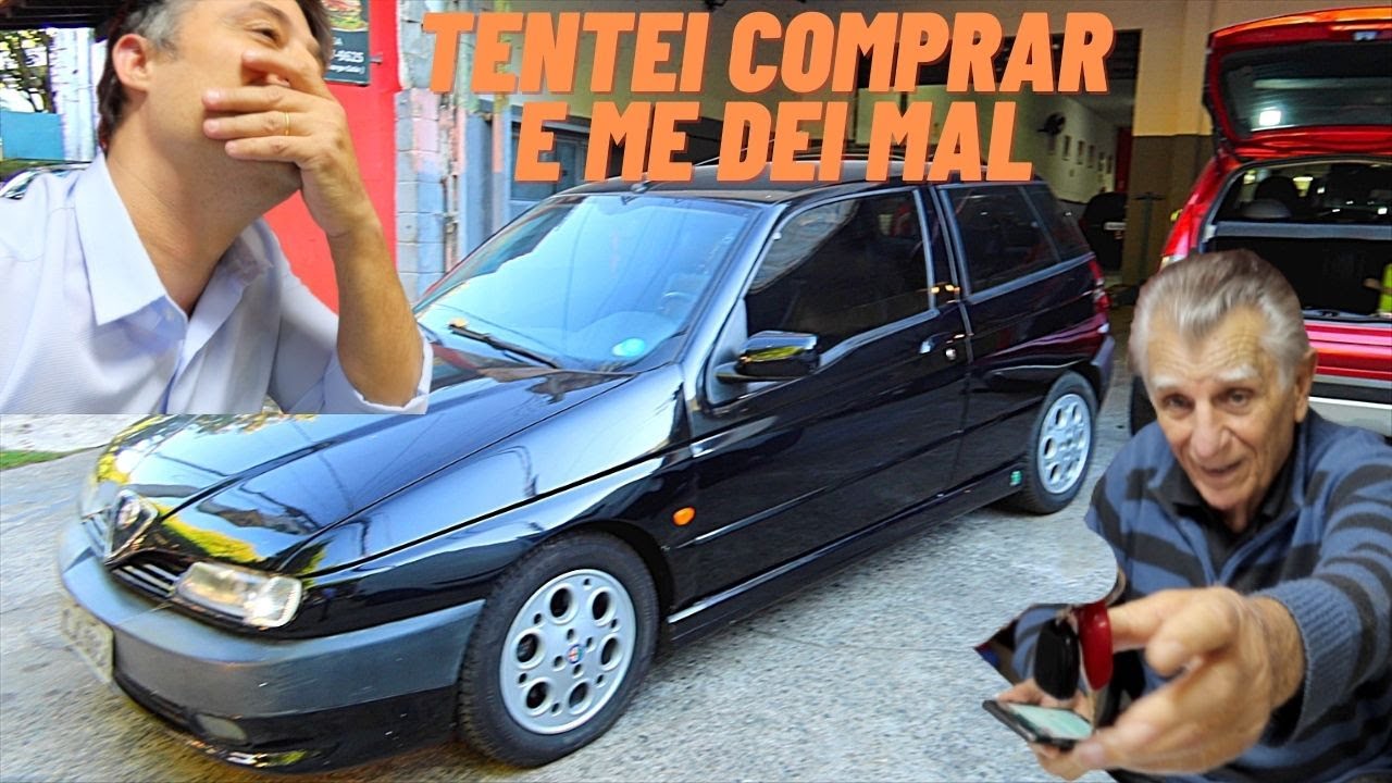 TENTEI COMPRAR UM NOVO CARRO. ME DEI MAL *Alfa 145*