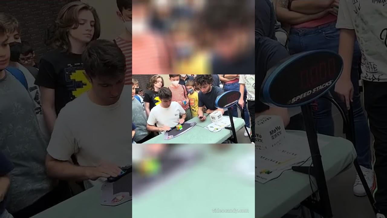 Rubik's Cube any speedrun world record! #cube