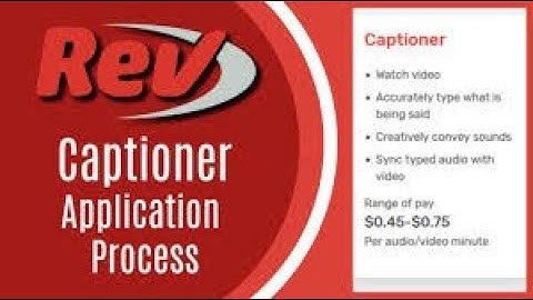 REV Application Process| Easy steps.