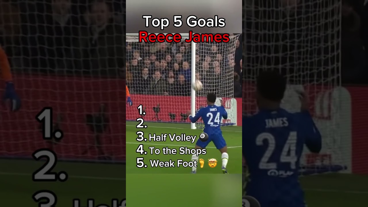 ЛУЧШИЕ ГОЛЫ РИСА ДЖЕЙМСА