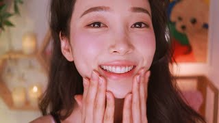 Asmr 노토킹 적나라한 쌩얼공개 평소 사용하는 메이크업 제품들로 메이크업 하는 소리