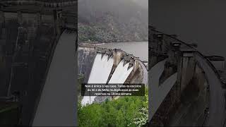 Os encoros galegos, case cheos: Os Peares abre as comportas para evacuar auga