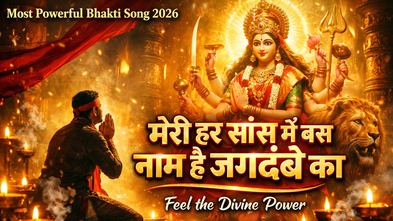 Meri Har Saans Me Bas Naam Hai Jagdambe Ka | Emotional Maa Bhajan | Jai Mata Di | Meera Audio Record