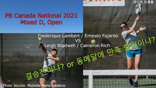 PB Canada National 2021, Mixed D, Consolation Finals(최종 패자 부활전)